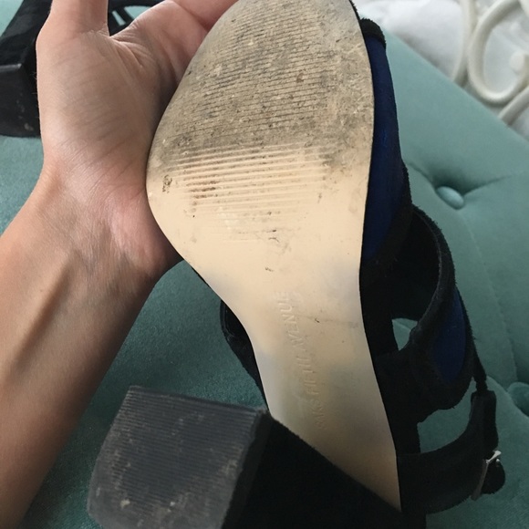 Saks Fifth Avenue - Carissa Suede Block Heels - Picture 6 of 8